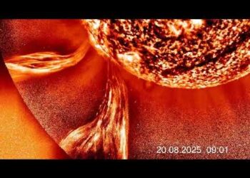 Вчені зняли, як Сонце викинуло рекордний за останні роки протуберанець