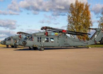 Збройні Сили Литви отримали перші вертольоти Black Hawk зі США
