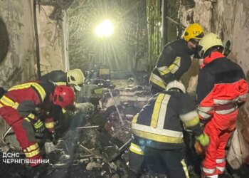 У Чернігові завершено пошукові роботи на місці атаки БпЛА – ДСНС