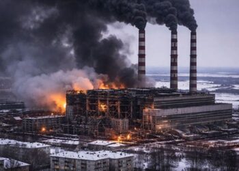 Бурштинська ТЕС зупинилася після російської атаки