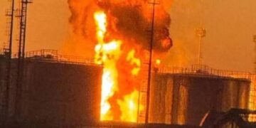 Нафтобазу «Роснафти» атакували в Саратовській області