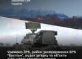 Сили оборони вразили ЗРК, БРК "Бастіон" та склади боєприпасів окупантів – Генштаб