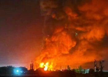 У Краснодарському краї рф ударні дрони атакували нафтобазу