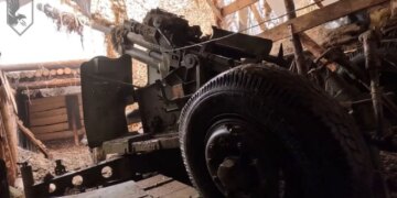 Українські прикордонники продовжують бити по рф із зеніток КС-19 часів 1940-х