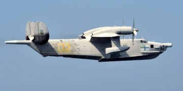 Генштаб підтвердив ураження ворожого літака-амфібії Бе-12 біля Криму