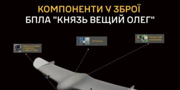 "Князь Вещий Олег" під мікроскопом – ГУР показало новий російський БПЛА