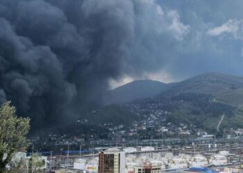 Пожежа в Туапсе загрожує природною катастрофою на роки вперед