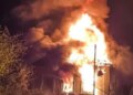 Миколаїв під атакою ворожих дронів, у приватному секторі спалахнула пожежа