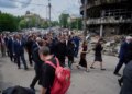 Понад 70 дипломатам показали місце російського удару на Лук'янівці у Києві