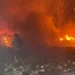 На Київщині ліквідували масштабну пожежу після російської атаки