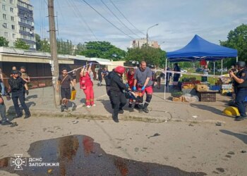Кількість постраждалих від обстрілу Запоріжжя зросла до 24 осіб, серед них – 5 дітей