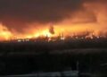 Афипский НПЗ снова атаковали дроны: на Кубани вспыхнул сильный пожар