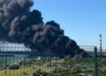 Половина Крыма без света: на полуострове горит ТЭЦ после удара дронов