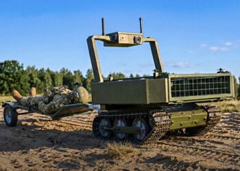 ЗСУ отримали новий наземний дрон Vepr для евакуації поранених (фото)