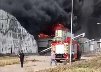 Ворог ударив КАБами по найбільшій в Європі птахофабриці "Чорнобаївська", спалахнула масштабна пожежа