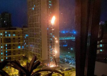 рф атакувала Київ ракетами – є поранені, пошкоджені житлові будинки та спалахнули пожежі