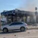 росіяни вдарили по АЗС у двох районах Києва