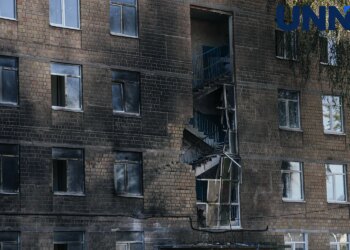 Удар "шахеда" по школі в Києві – як виглядає навчальний заклад після атаки рф (фоторепортаж)