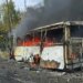 росіяни вдарили по рейсовому автобусу в Краматорську: 12 загиблих, ще 13 поранено