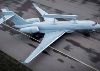 Швеція представила перший літак GlobalEye на заміну ASC 890, які передала Україні