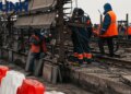 Коли відновлять рух на Південному мосту: ситуація на місці прильоту, фоторепортаж